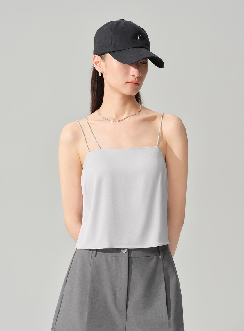 不對稱肩帶Bra背心