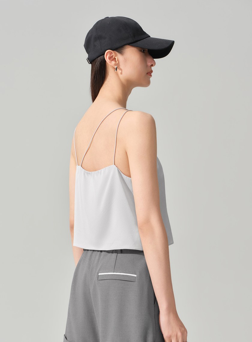 不對稱肩帶Bra背心