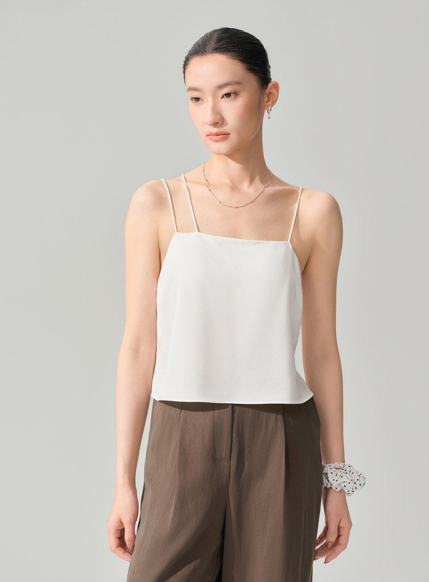 不對稱肩帶Bra背心