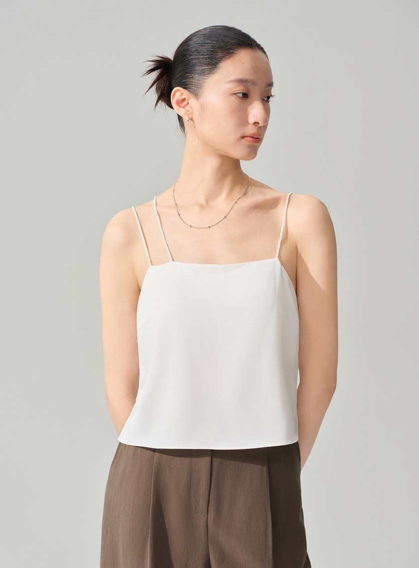 不對稱肩帶Bra背心