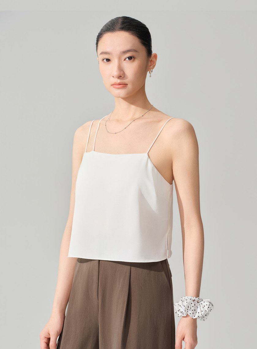 不對稱肩帶Bra背心