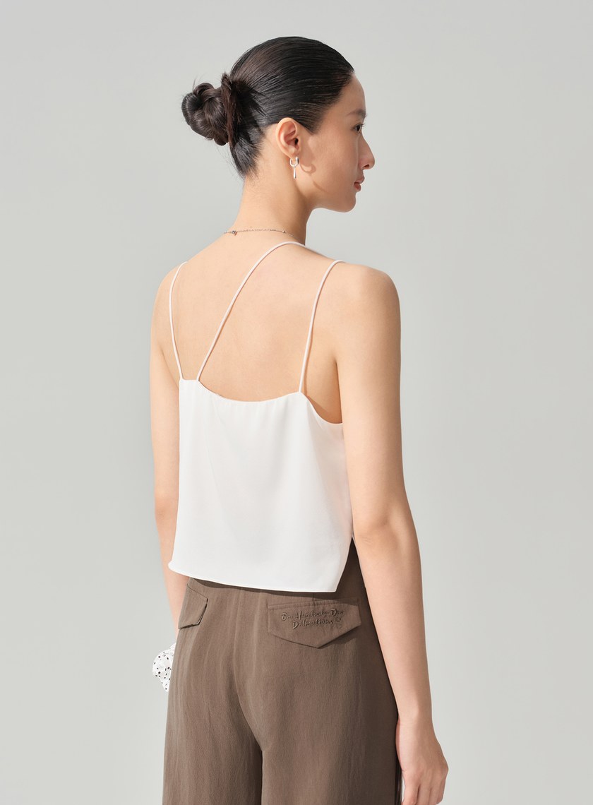 不對稱肩帶Bra背心