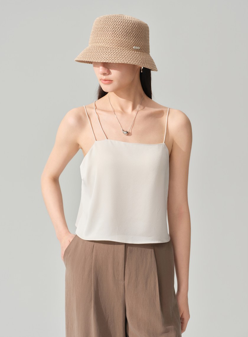 不對稱肩帶Bra背心