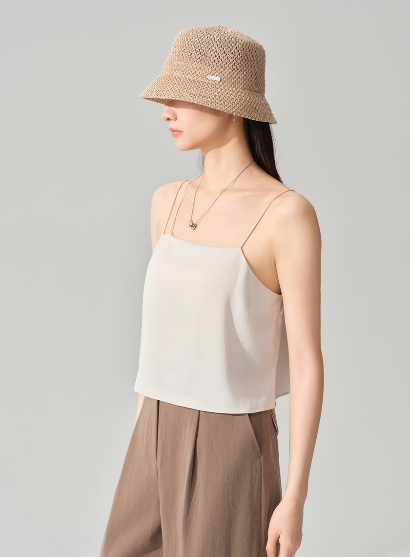 不對稱肩帶Bra背心