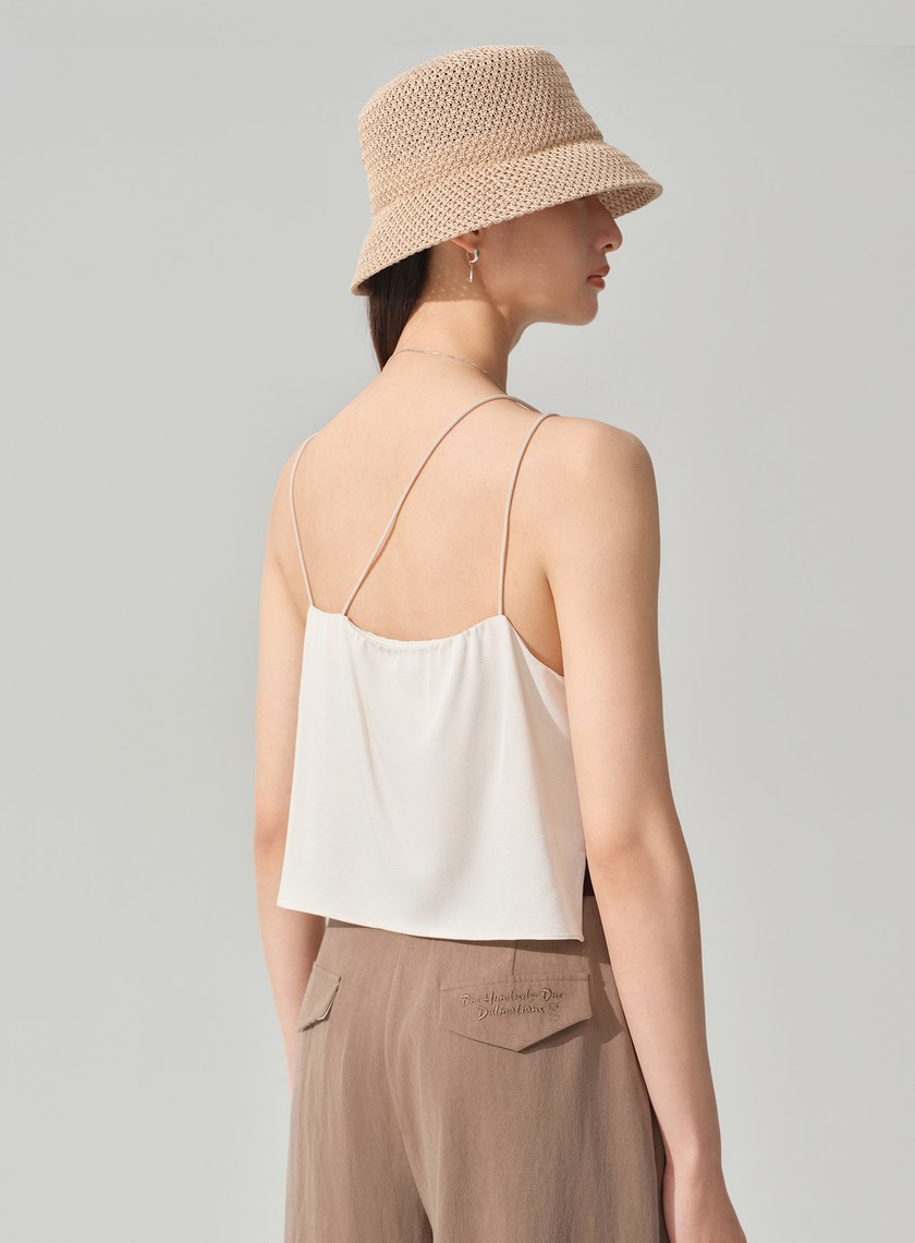 不對稱肩帶Bra背心