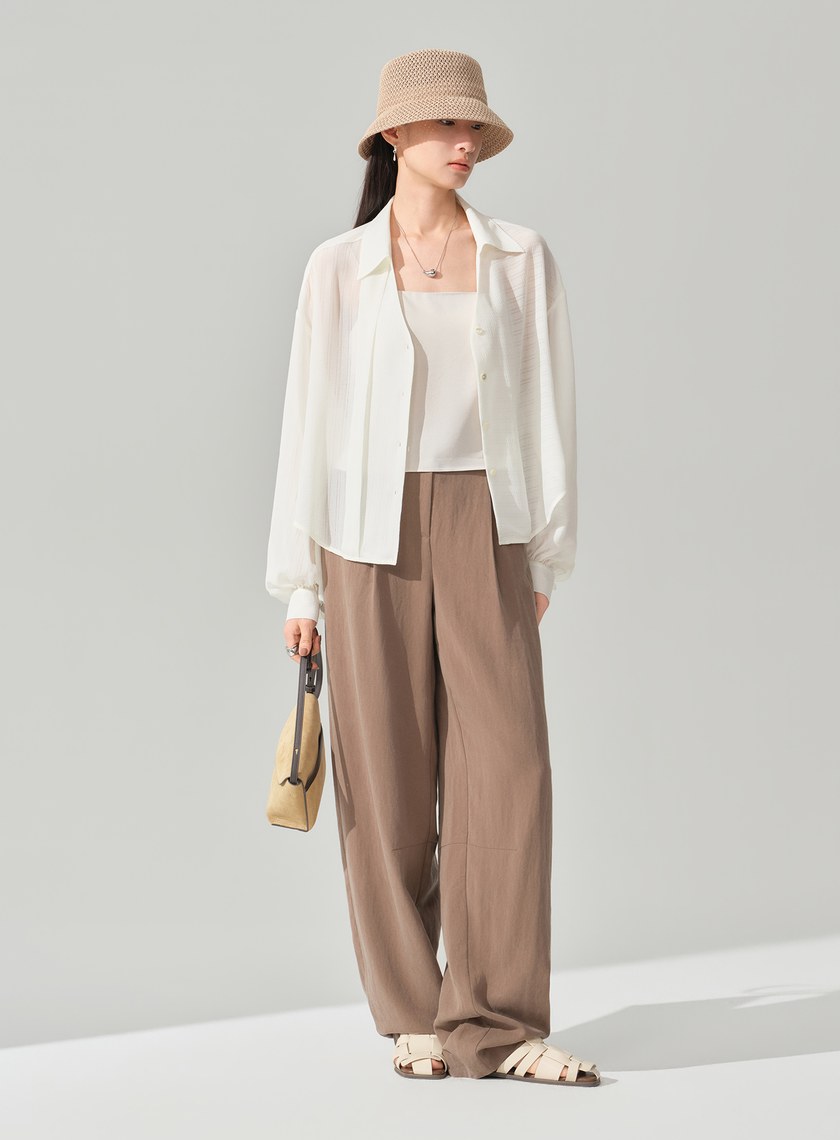 不對稱肩帶Bra背心