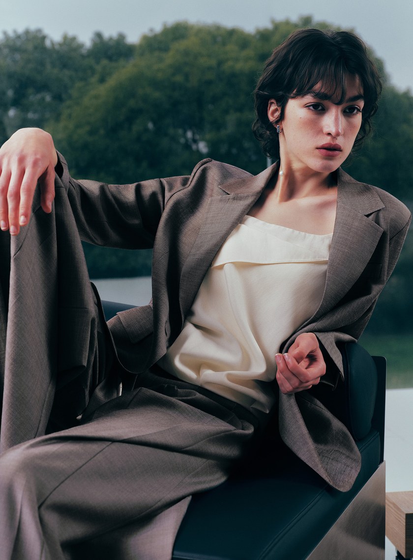 垂墜感雙層假兩件Bra背心