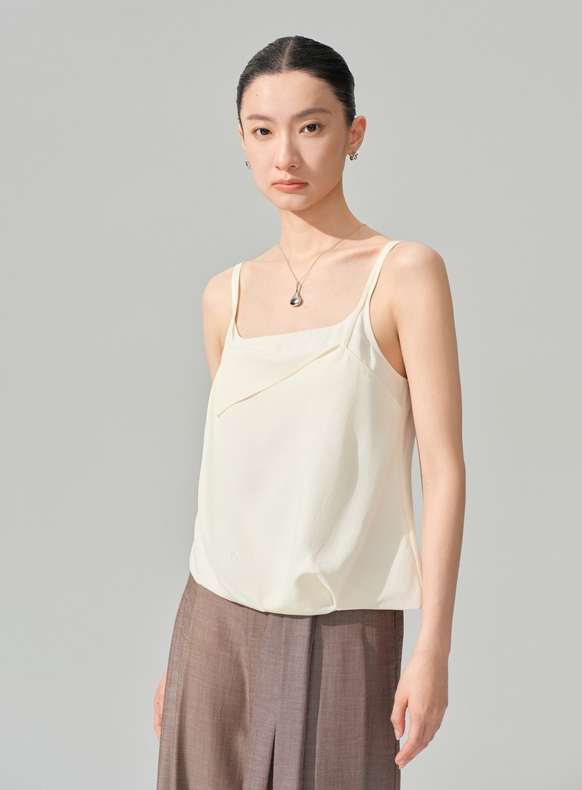 垂墜感雙層假兩件Bra背心