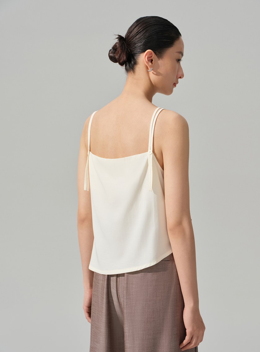 垂墜感雙層假兩件Bra背心