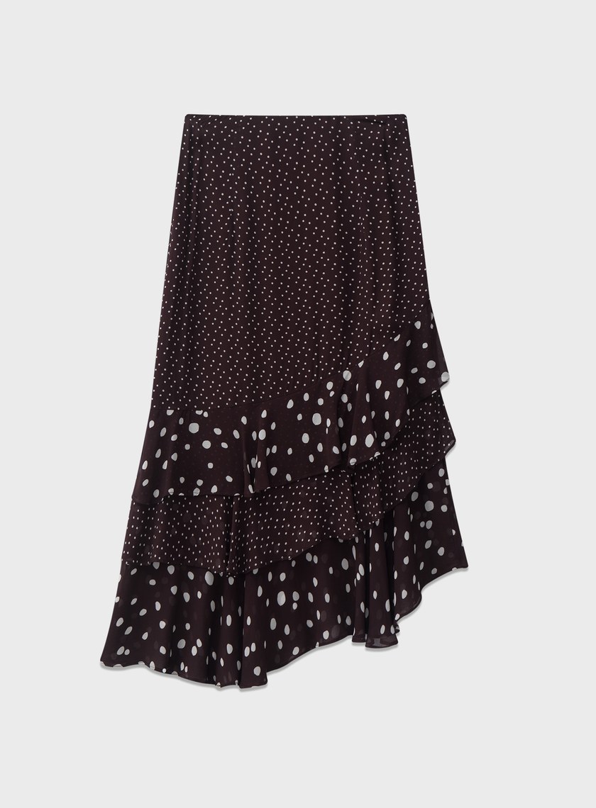 DISNEY｜波點不對稱蛋糕裙