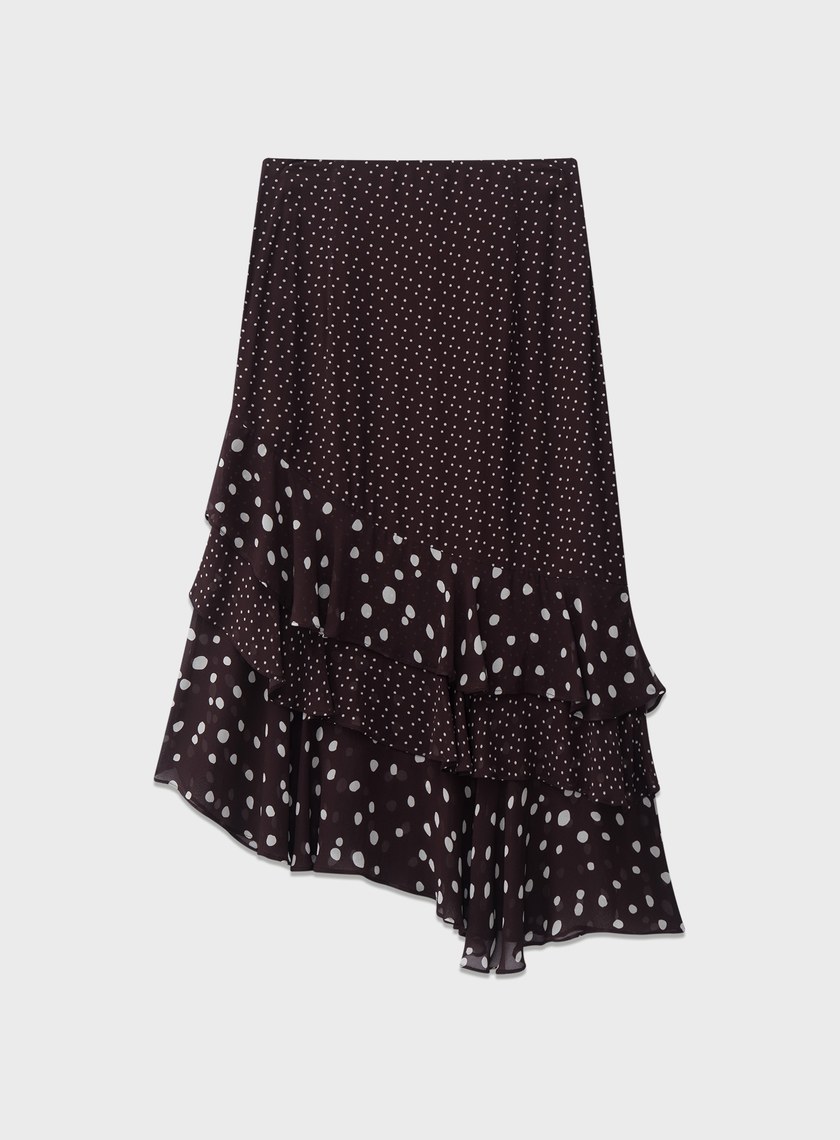 DISNEY｜波點不對稱蛋糕裙