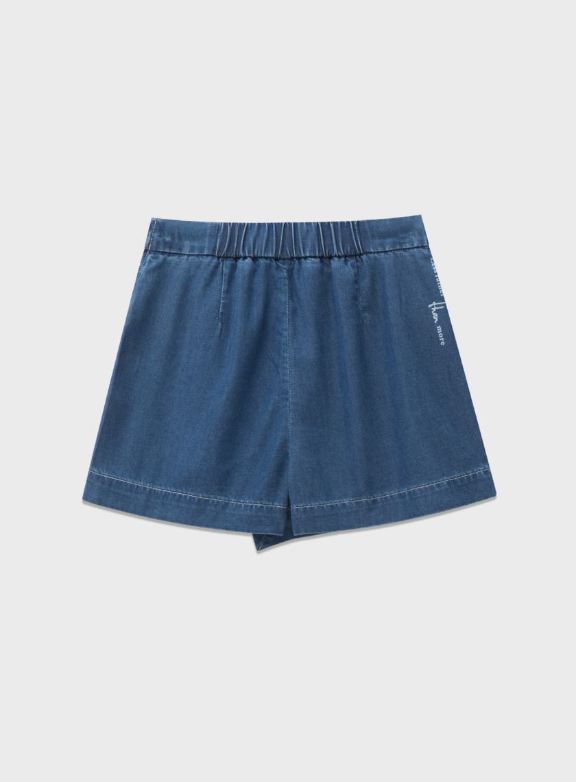 不對稱設計涼感機能褲裙