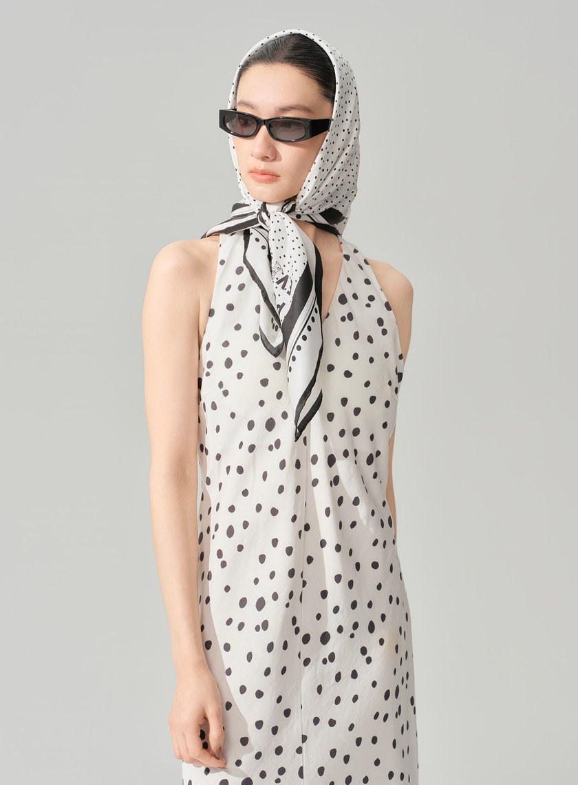 DISNEY｜波點印花BRA洋裝