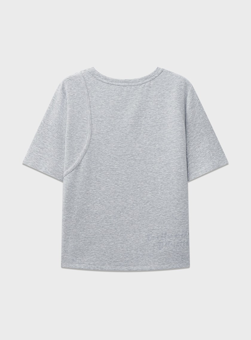 DISNEY｜刺繡短版上衣