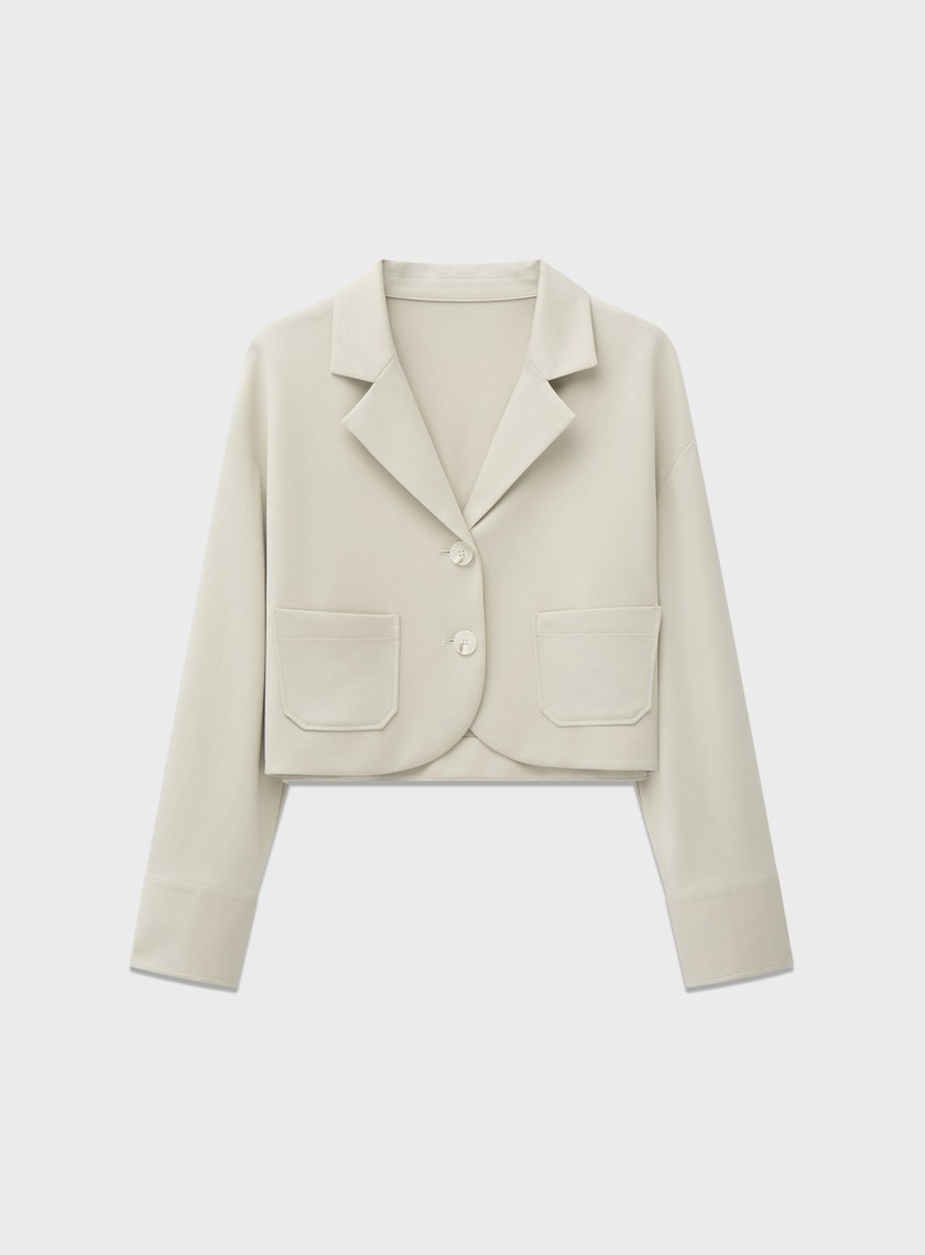 經典短版西裝外套