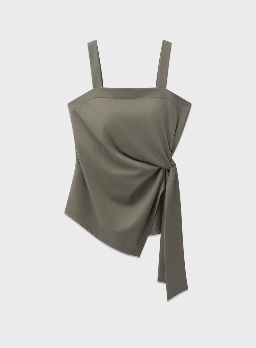 優雅綁帶不對稱Bra背心