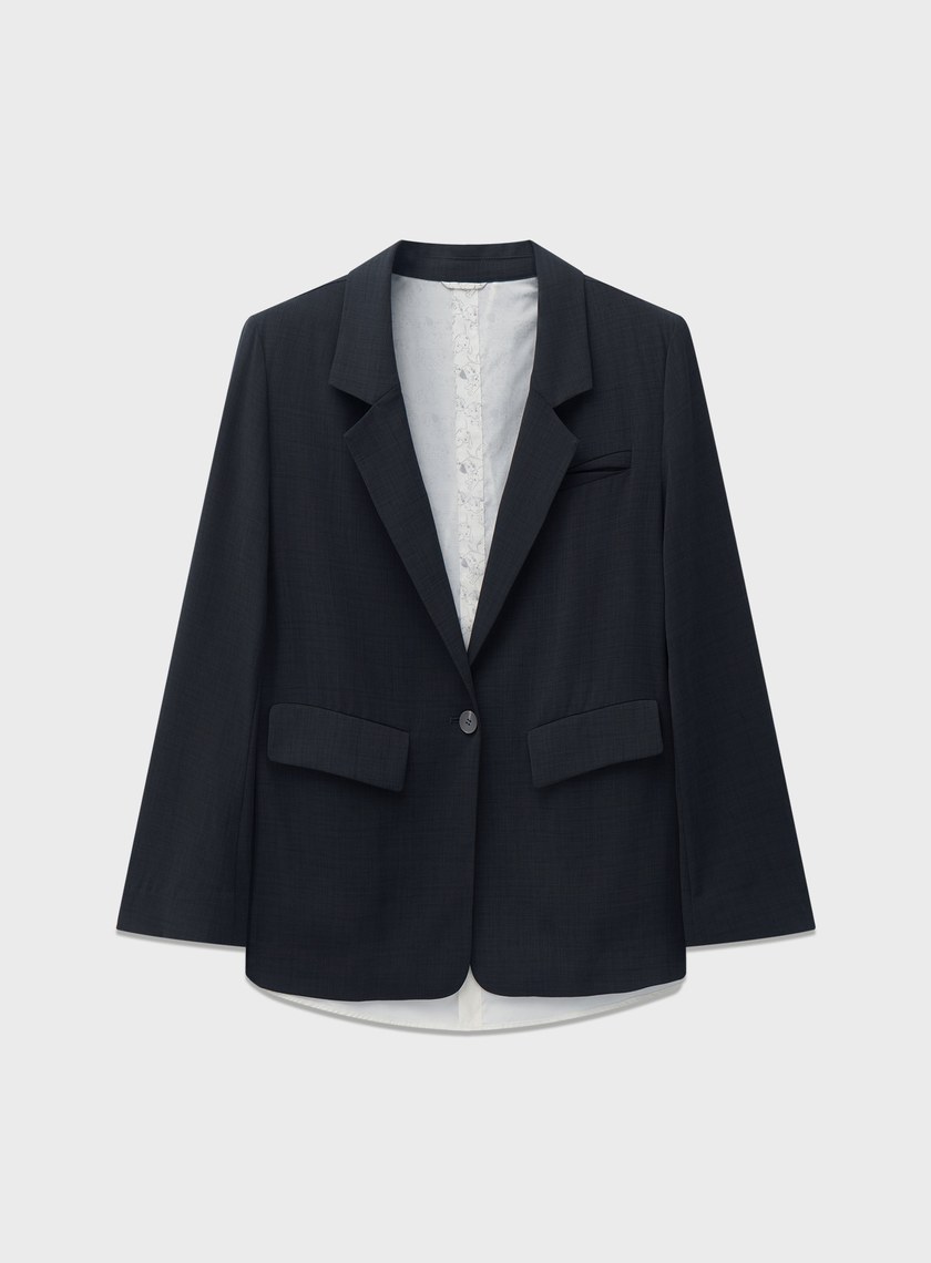 DISNEY｜拼接層次西裝外套