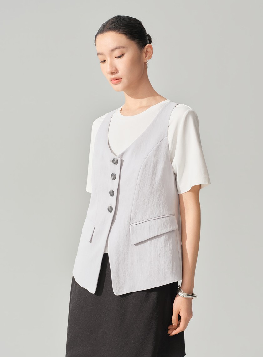 DISNEY｜優雅剪裁西裝背心