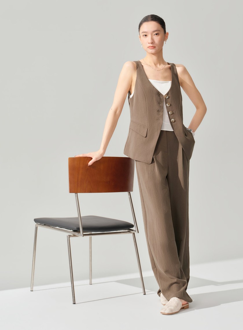 DISNEY｜優雅剪裁西裝背心