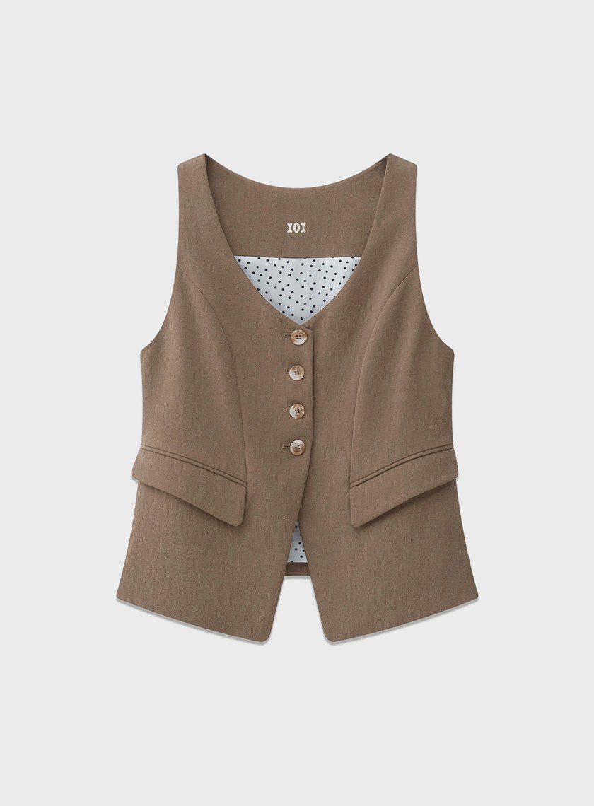 DISNEY｜優雅剪裁西裝背心