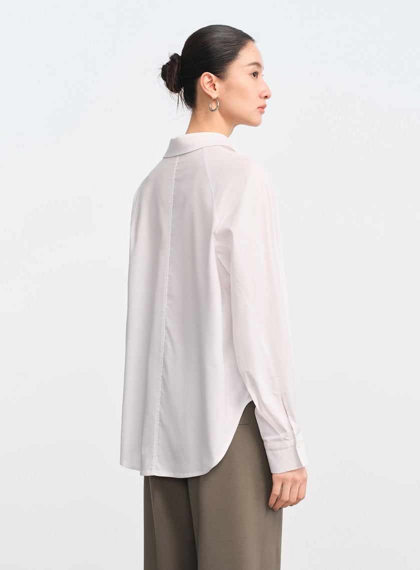 DISNEY|趣味刺繡百搭襯衫