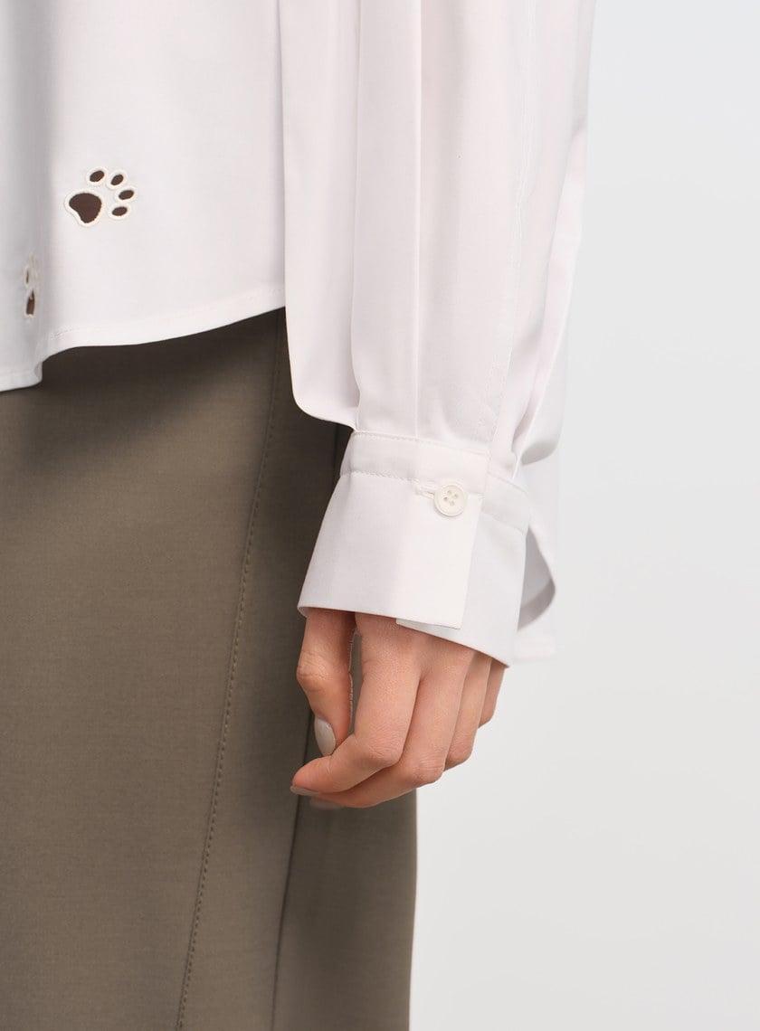 DISNEY|趣味刺繡百搭襯衫