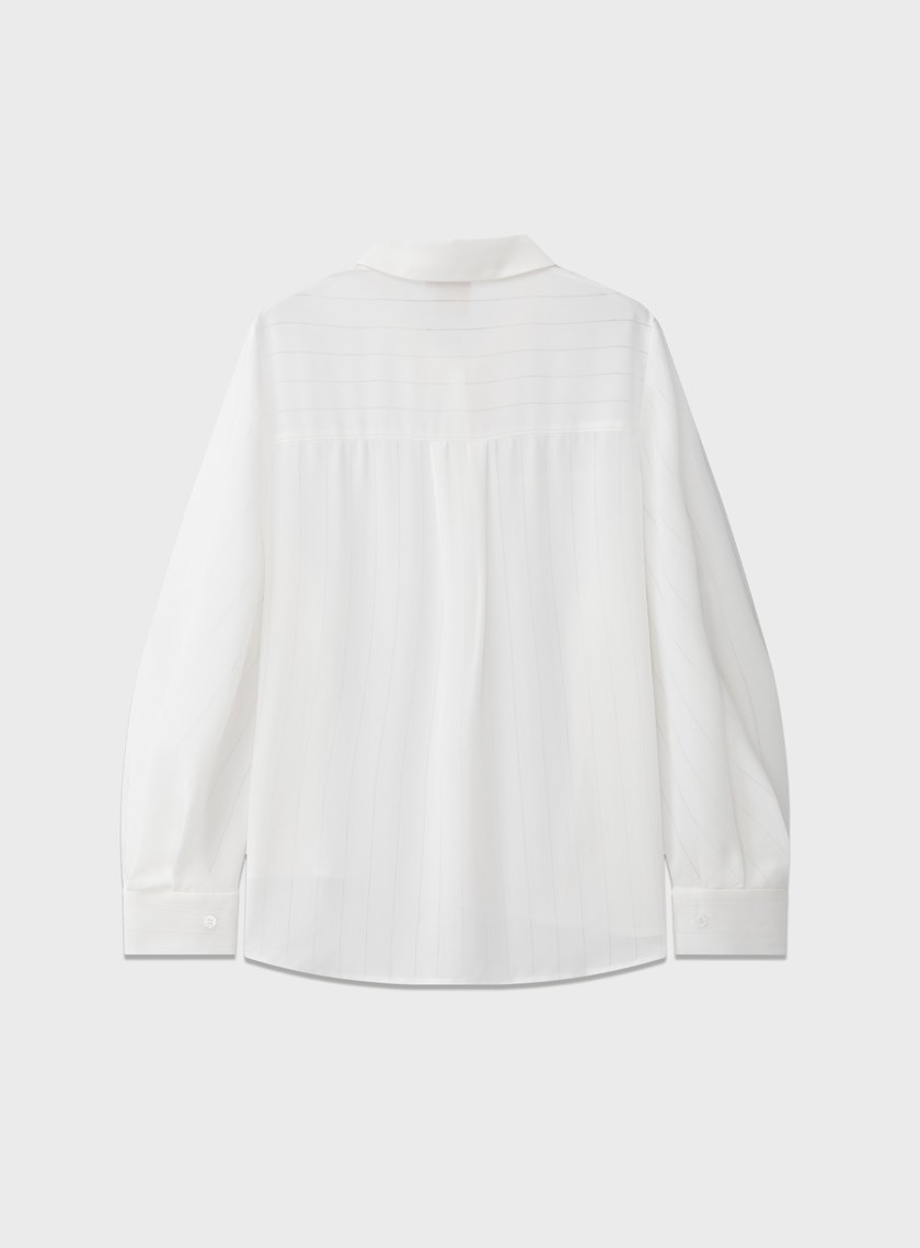 細緻直條肌理襯衫