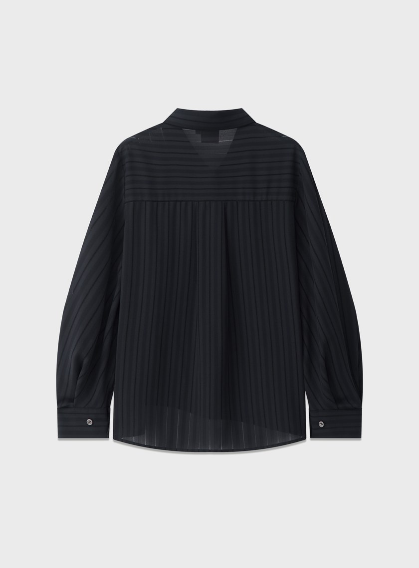 細緻直條肌理襯衫