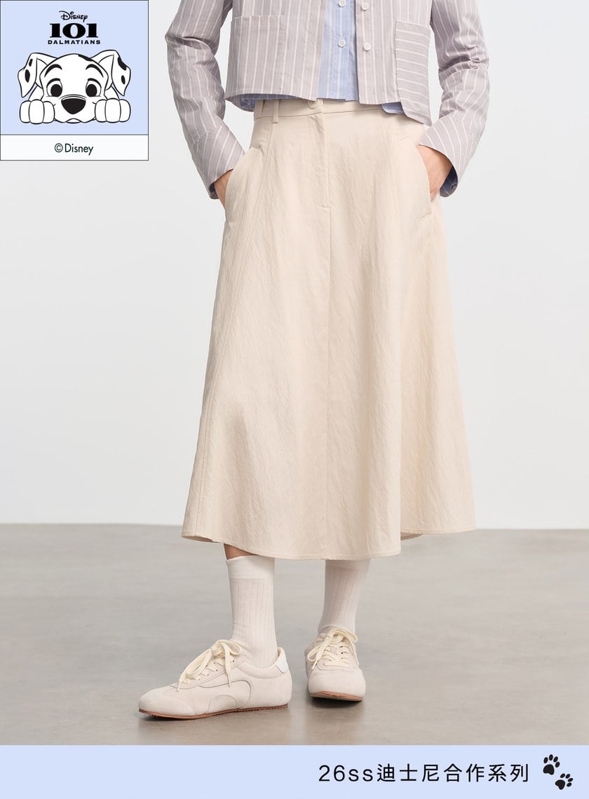 DISNEY｜經典層次結構A字裙