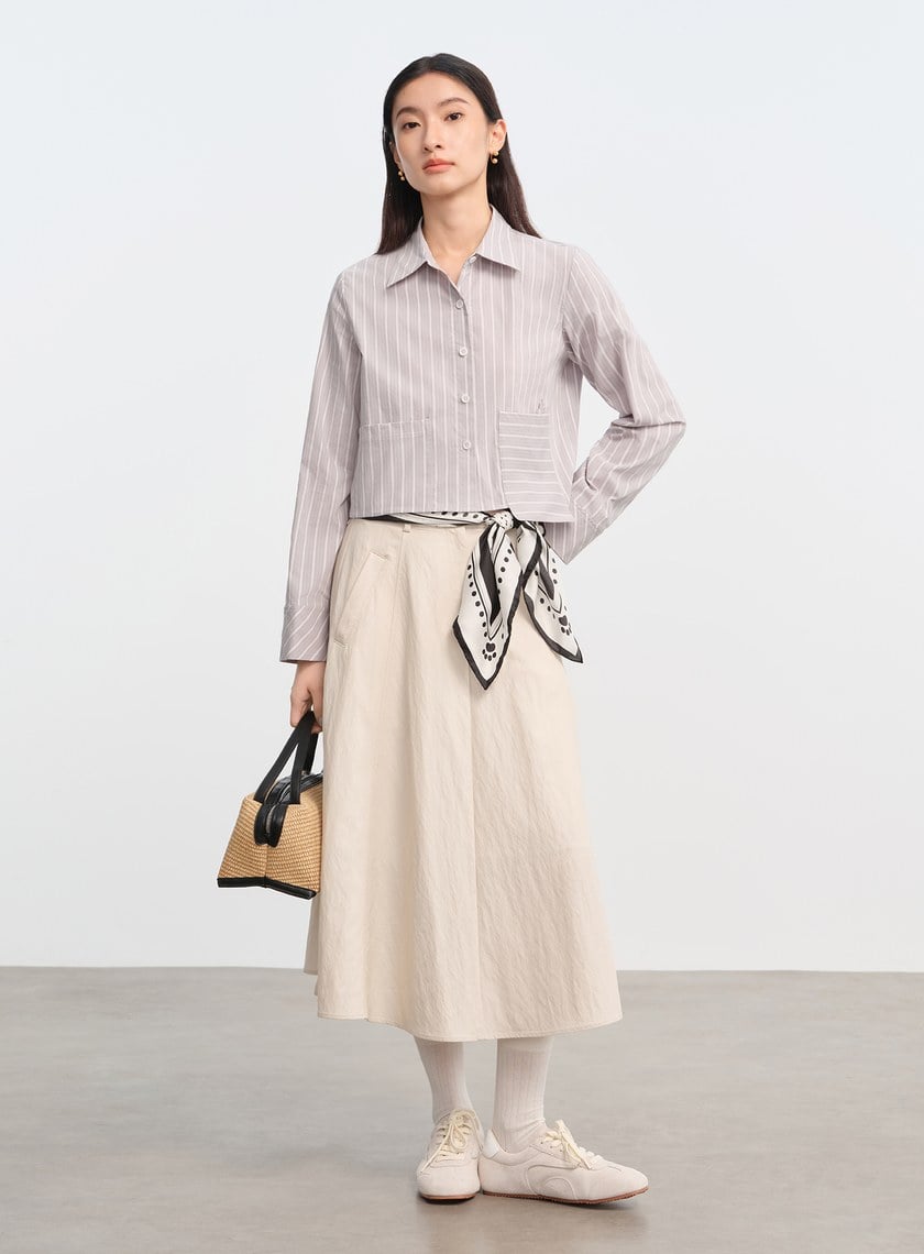 DISNEY|經典層次結構A字裙