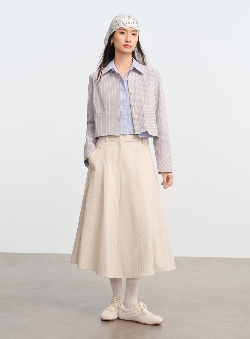 DISNEY|經典層次結構A字裙