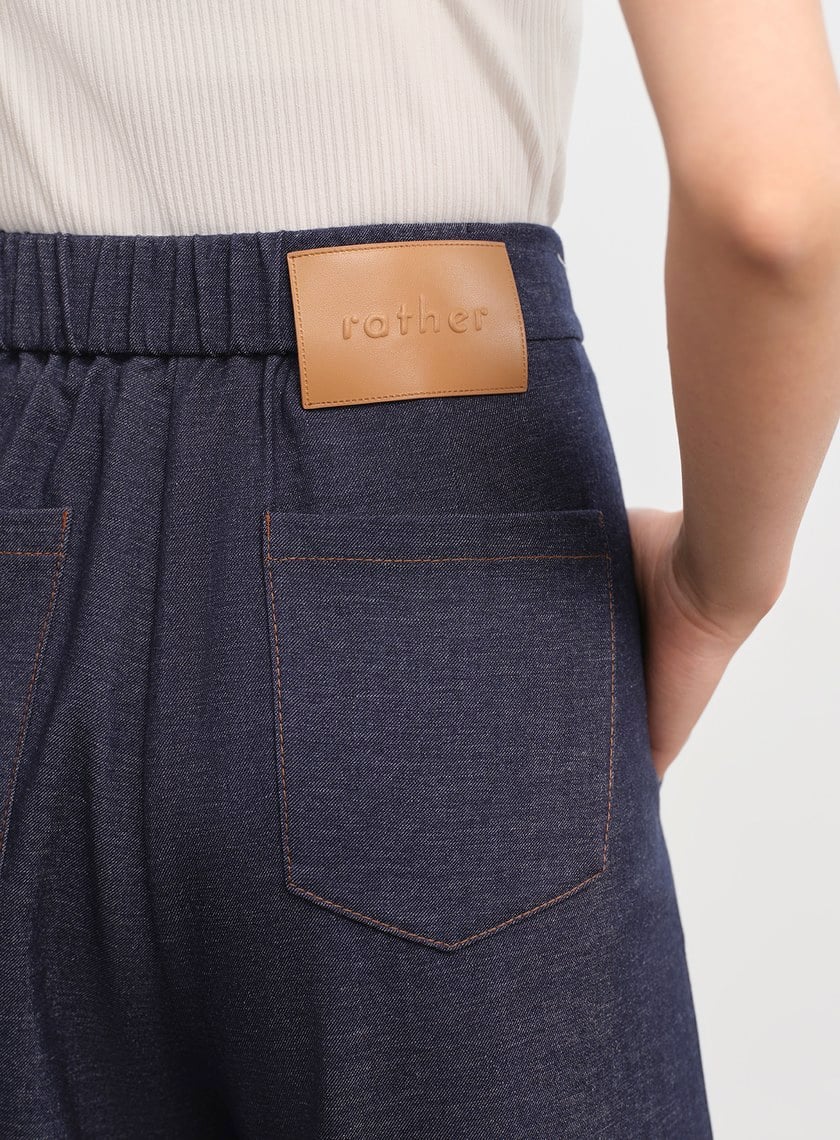 DISNEY｜復古仿丹寧寬褲