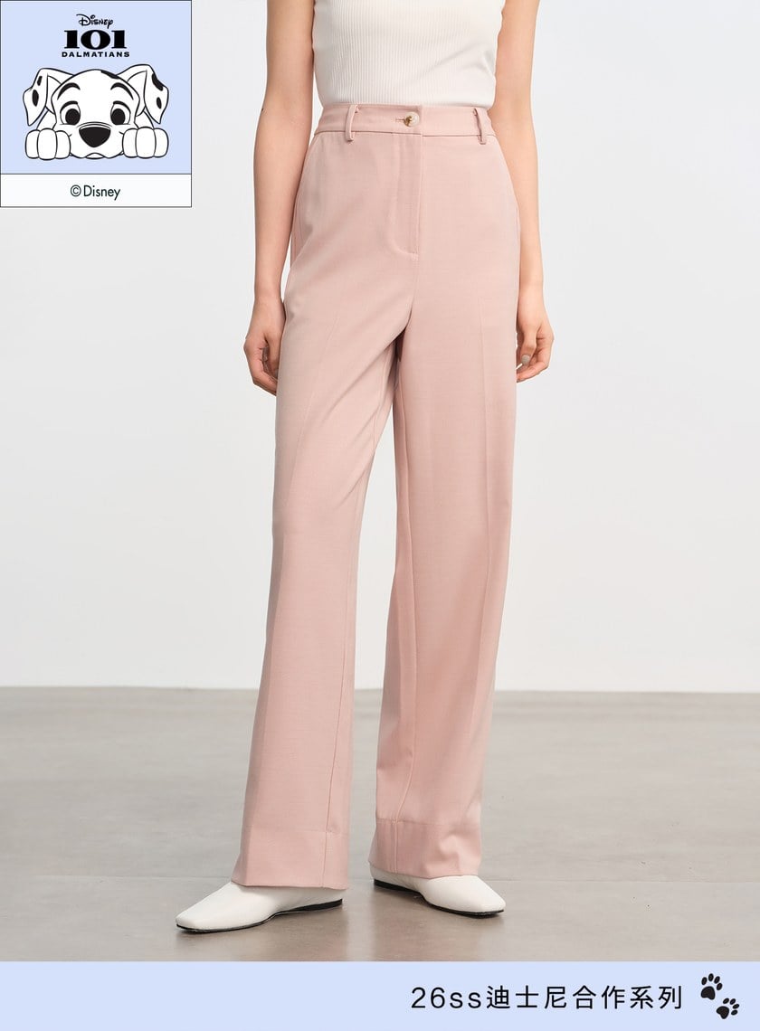 DISNEY｜不對稱立體剪裁西褲