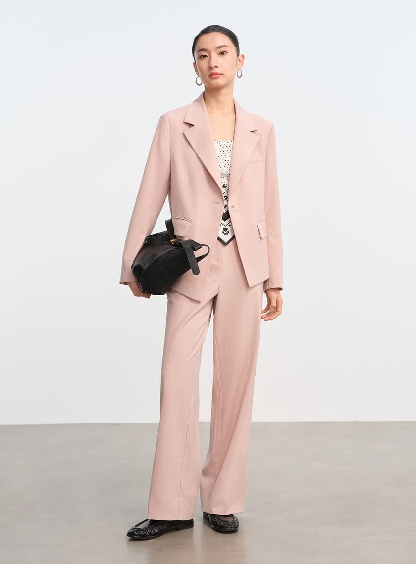 DISNEY|不對稱立體剪裁西褲