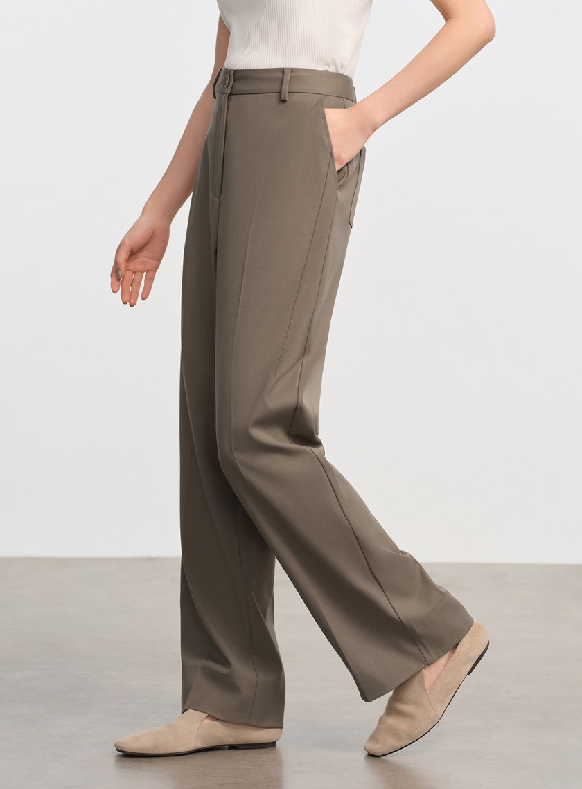 DISNEY｜不對稱立體剪裁西褲