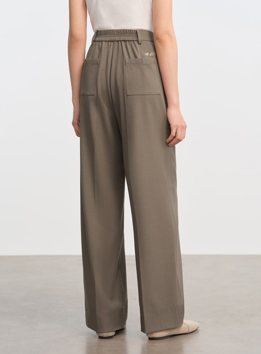 DISNEY｜不對稱立體剪裁西褲