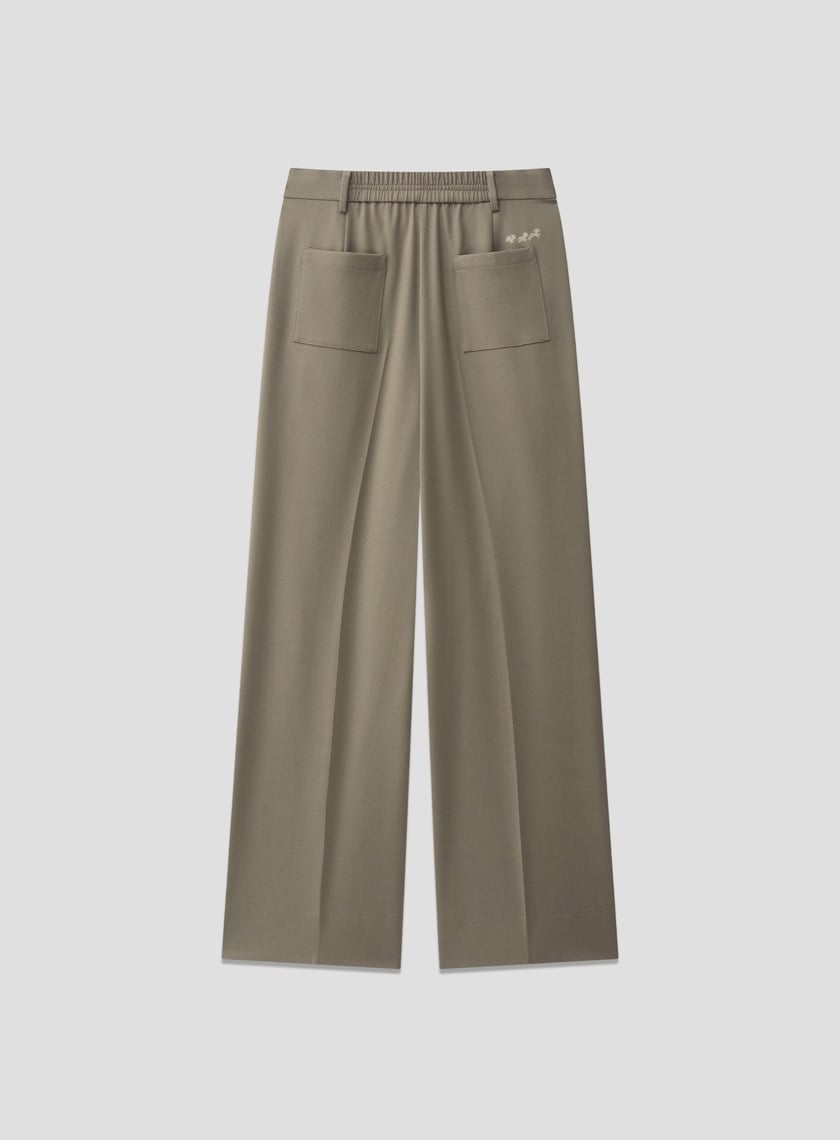 DISNEY｜不對稱立體剪裁西褲