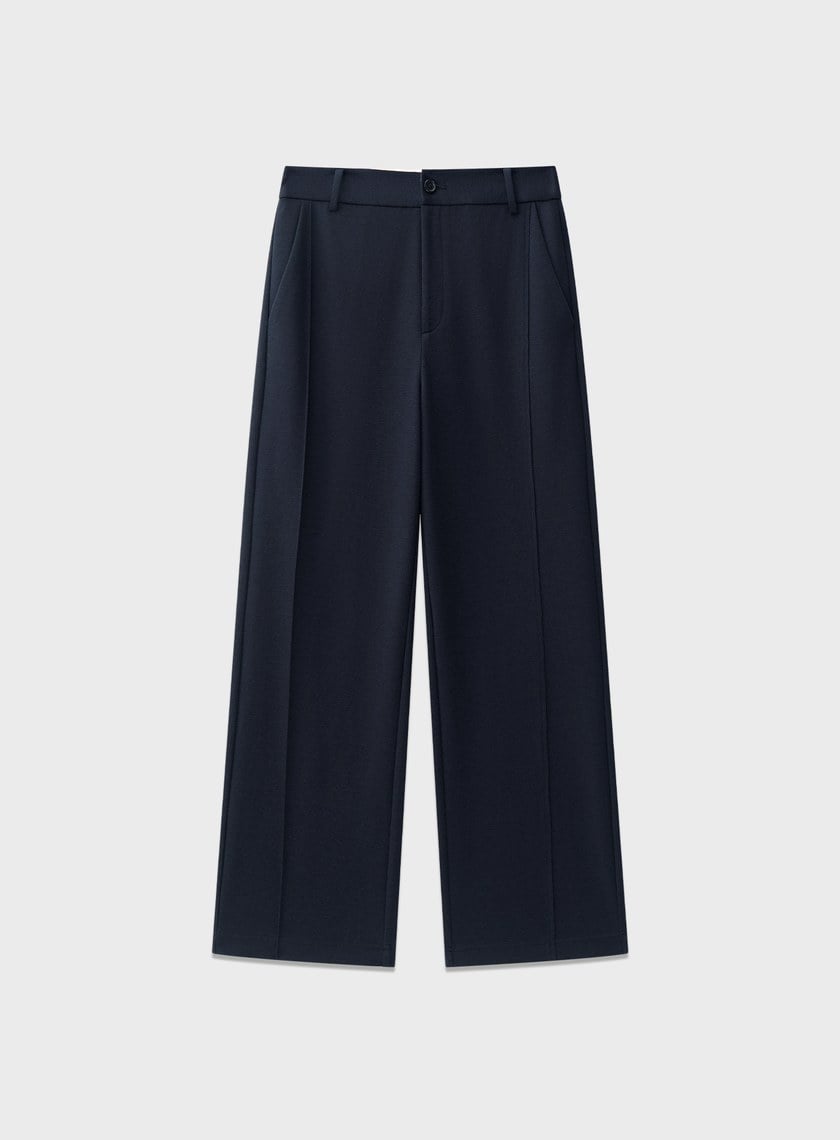 DISNEY｜質感細節直筒衛褲