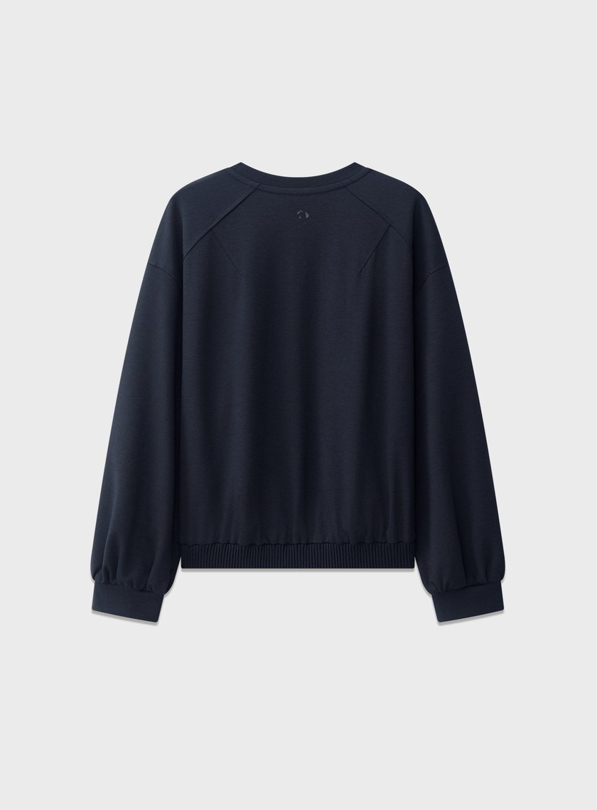 DISNEY｜雙面印繡短版衛衣