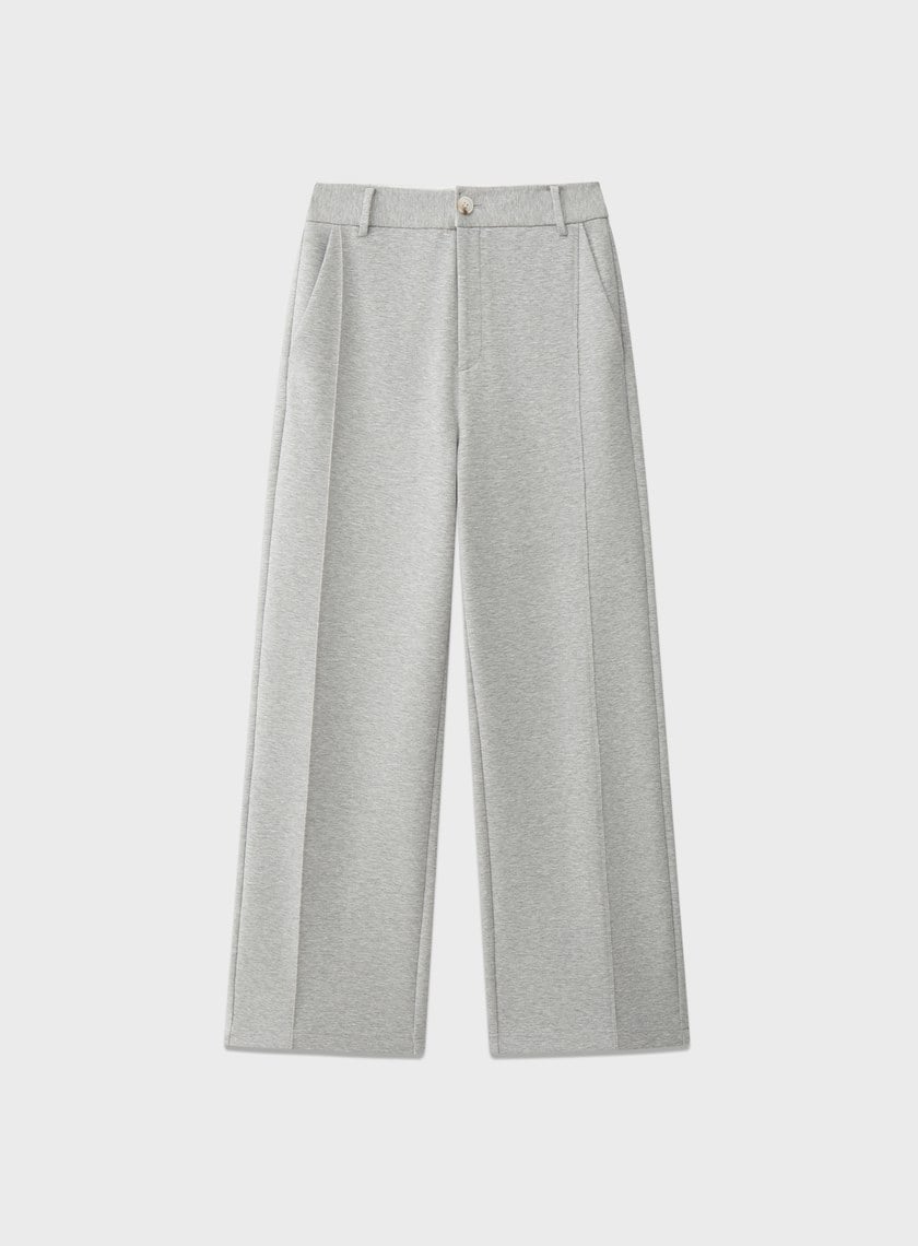 DISNEY|質感細節直筒衛褲