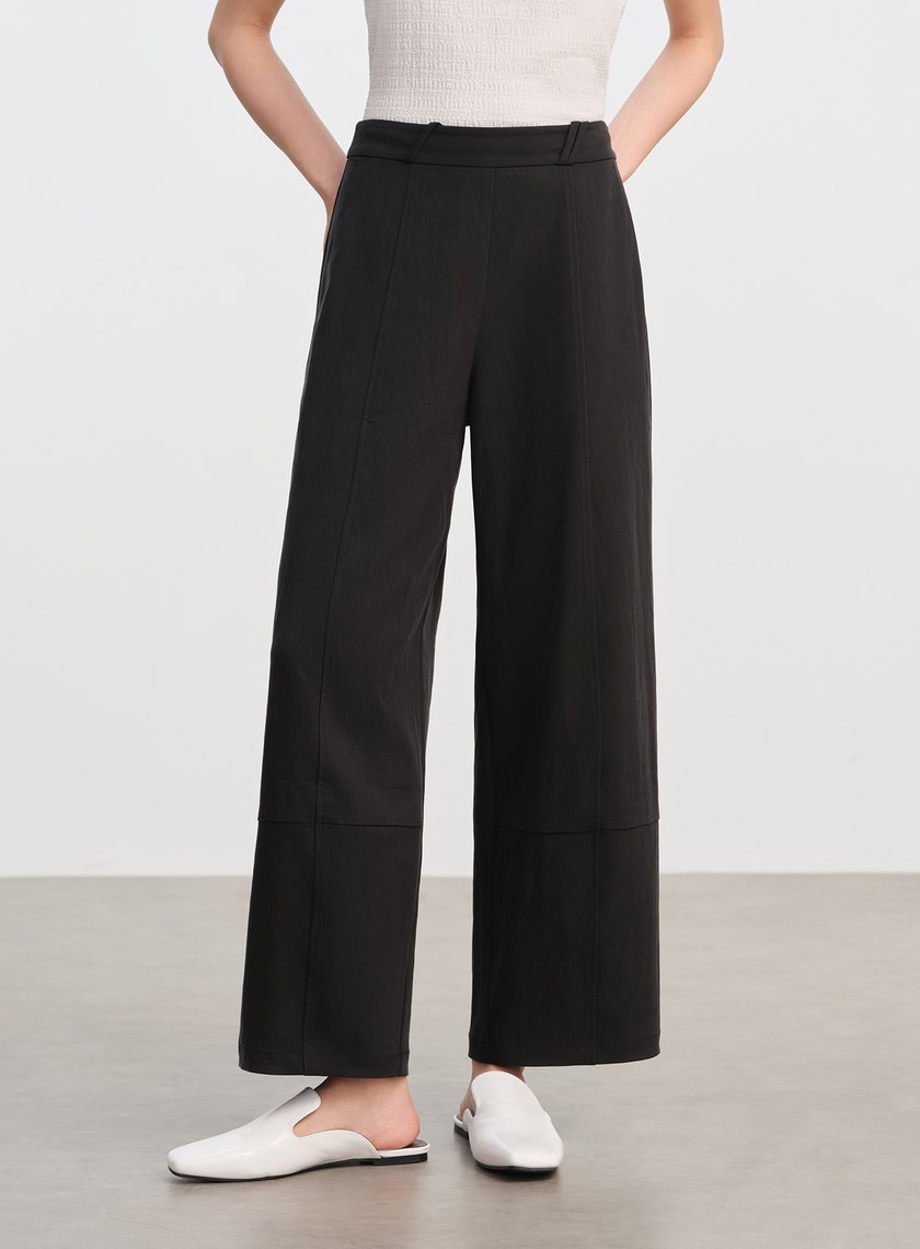 休閒九分彎刀褲