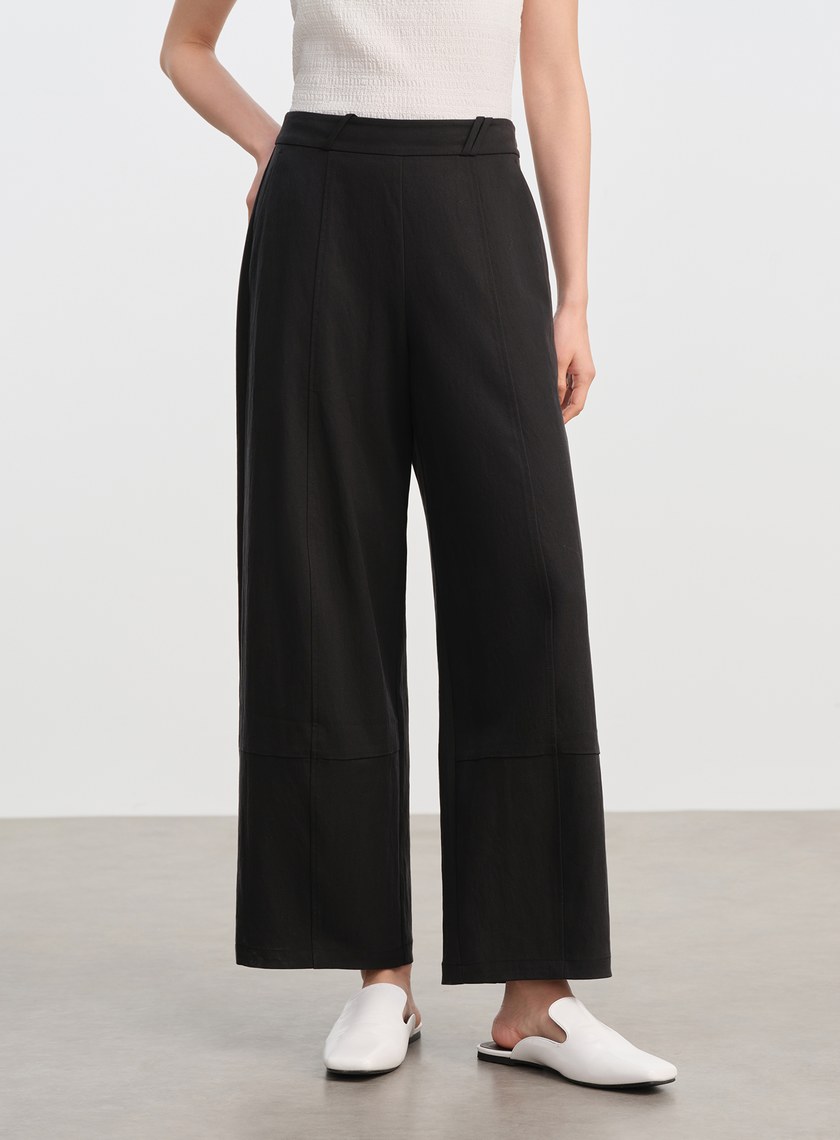 休閒九分彎刀褲