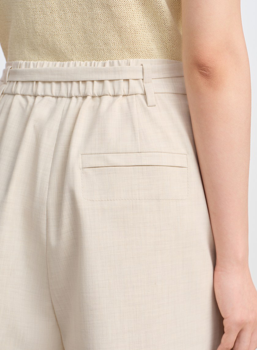 經典高腰A字褲裙