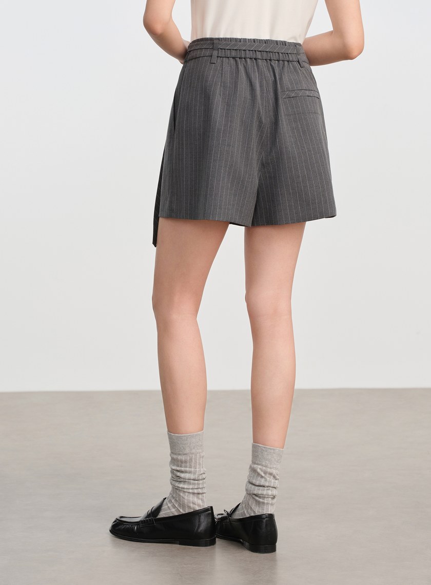 經典高腰A字褲裙