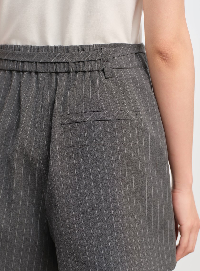 經典高腰A字褲裙