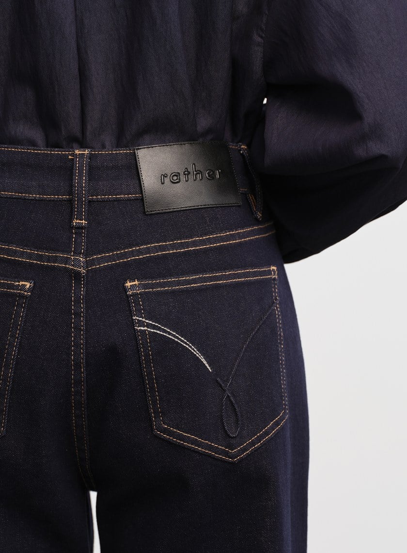 極簡九分牛仔褲