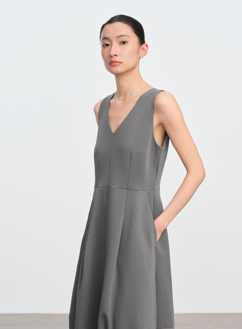 空氣層針織洋裝