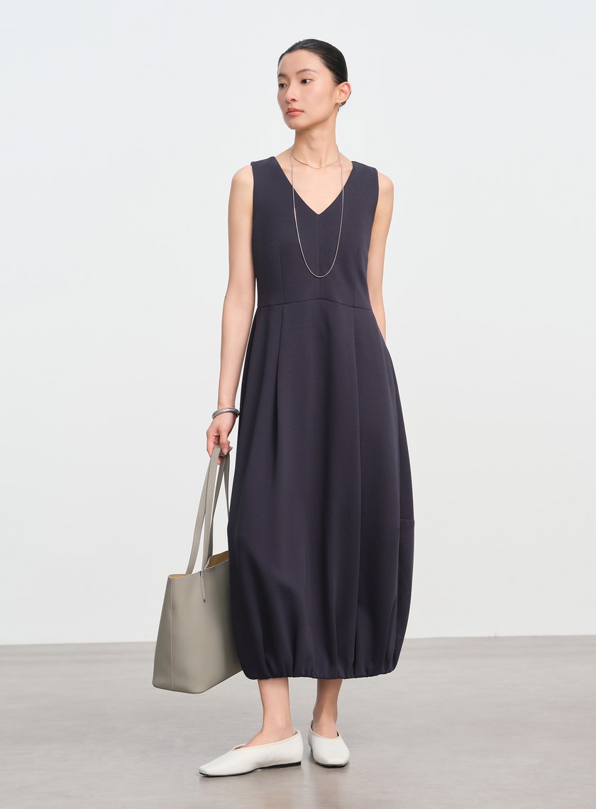 空氣層針織洋裝