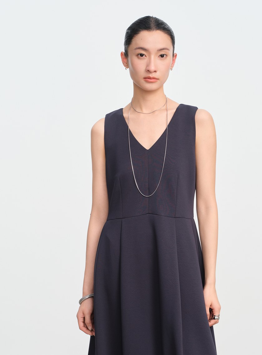 空氣層針織洋裝