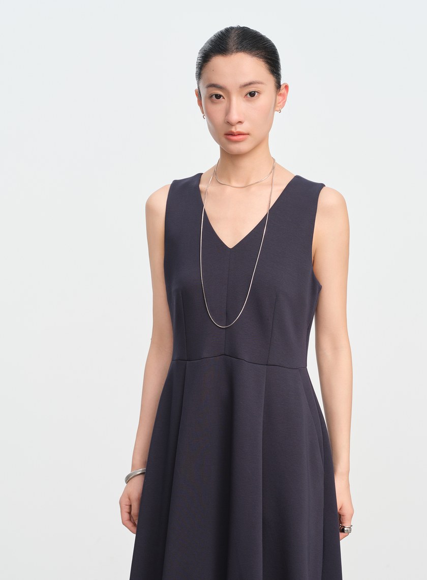 空氣層針織洋裝